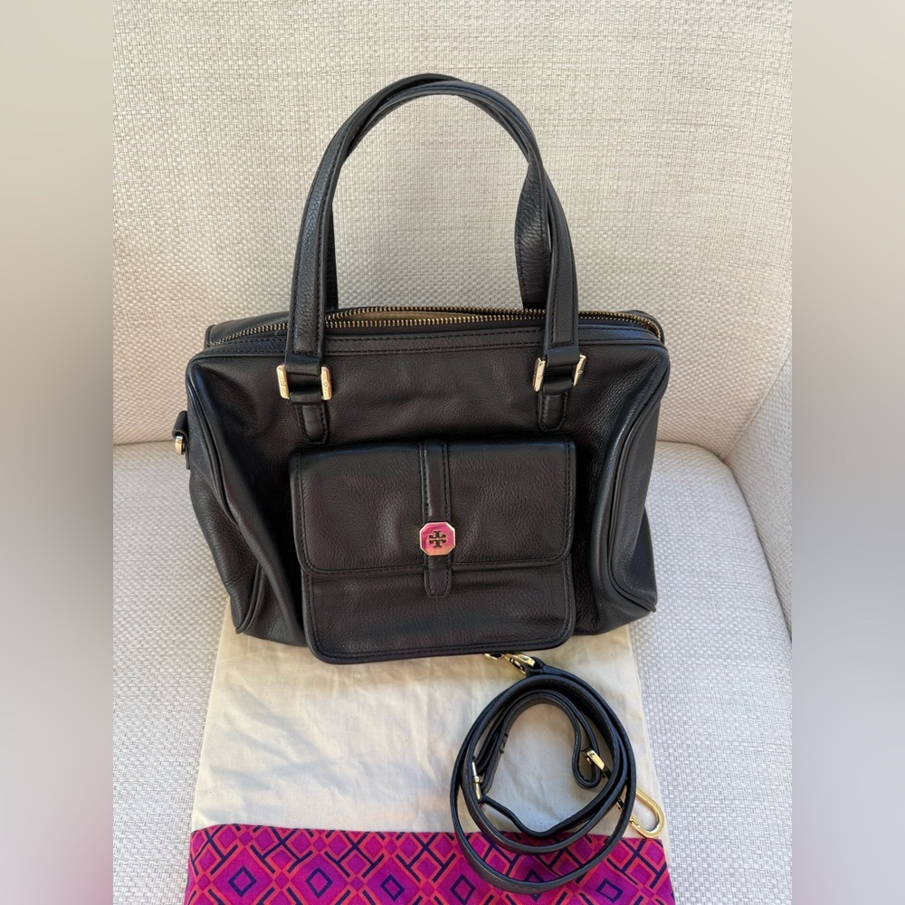 Tory Burch Black Leather Handbag